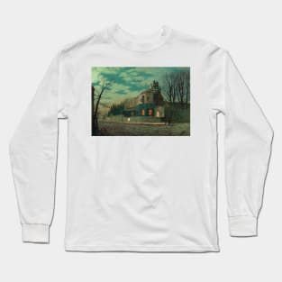 Yew Court, Scalby by John Atkinson Grimshaw Long Sleeve T-Shirt